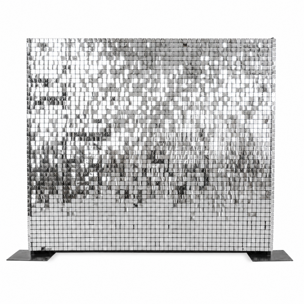 Silver Shimmer Backdrop 7x7FT