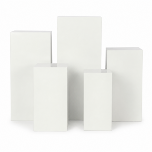 5 Piece Square Stand Set