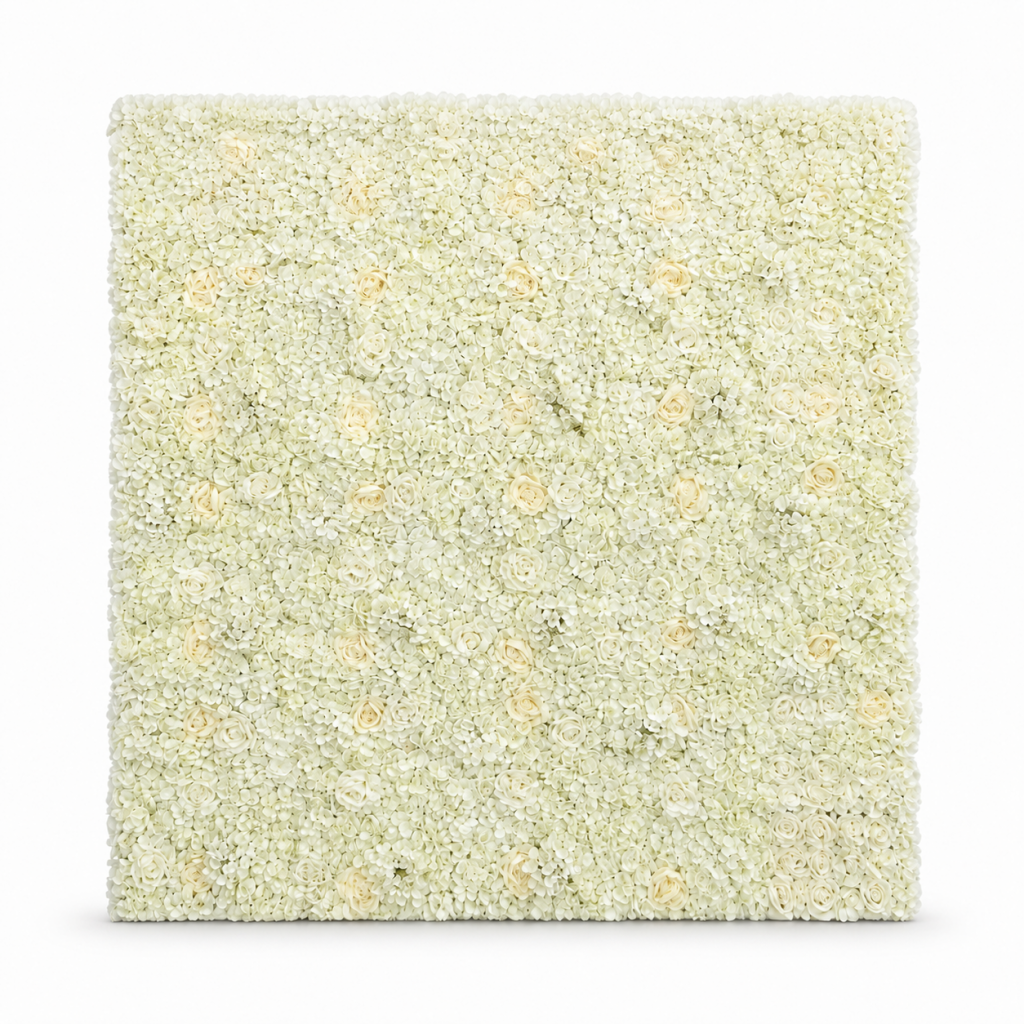 White Flower Wall