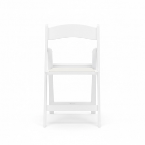 White Resin Chair